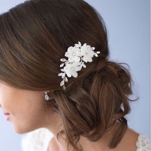 Floral Hair Pin for Bride